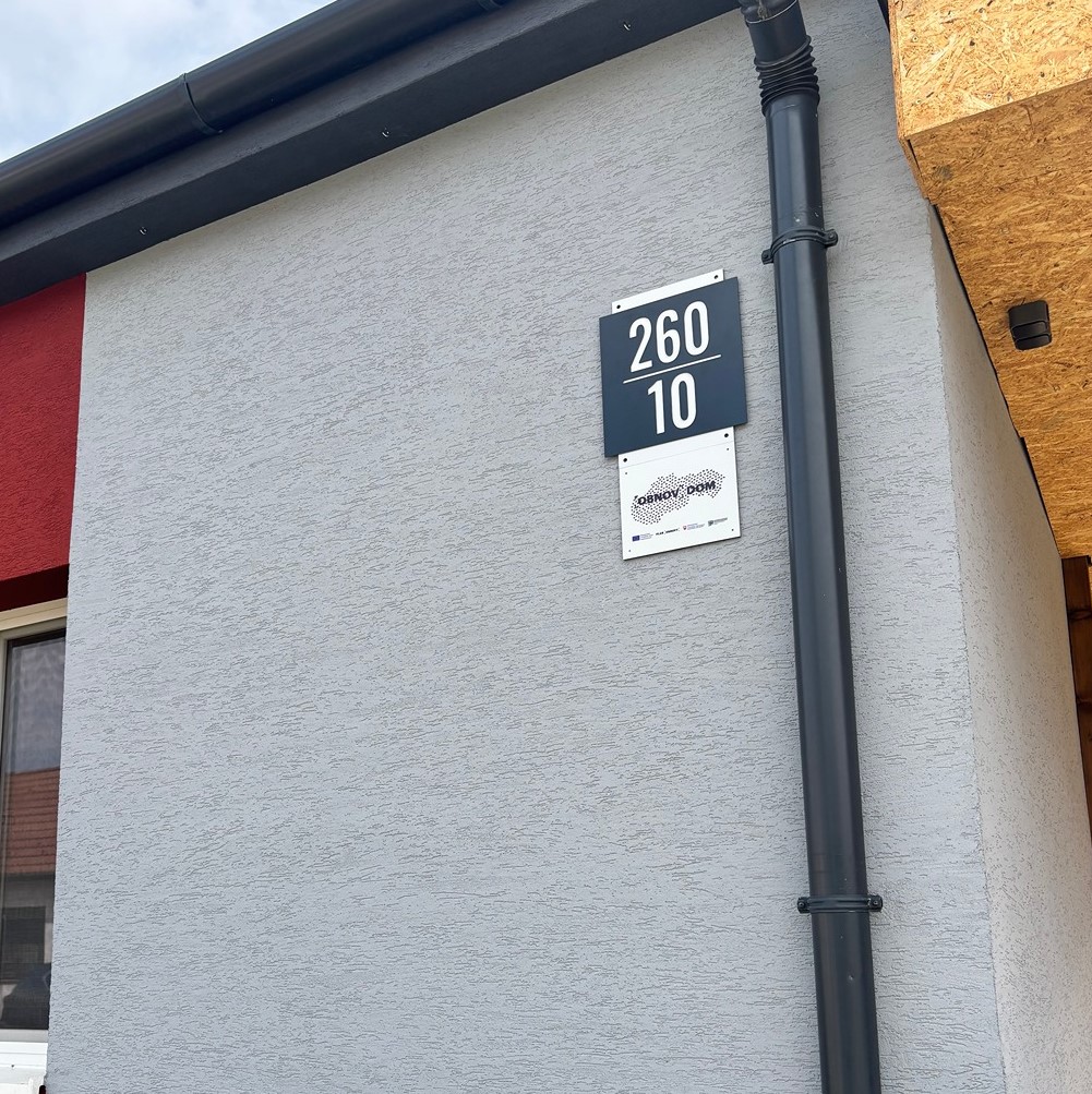 Tabuľka pre OBNOV DOM 