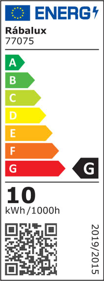 Svietidlo LED nástenné Mataro 77075 10W 720lm 4000K IP54 čierna