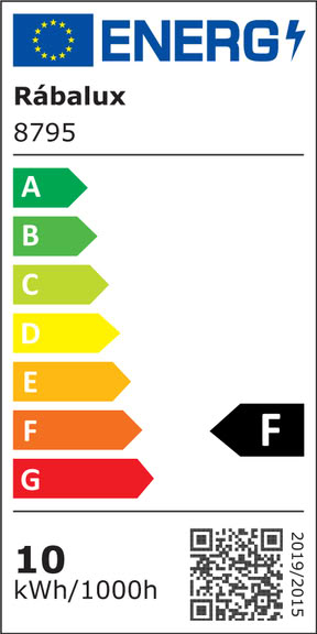 Svietidlo LED nástenné Birmingham 8795 10W 850lm 4000K 230V IP65 sivá