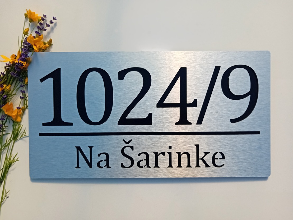 dibond popisne cisla na dom