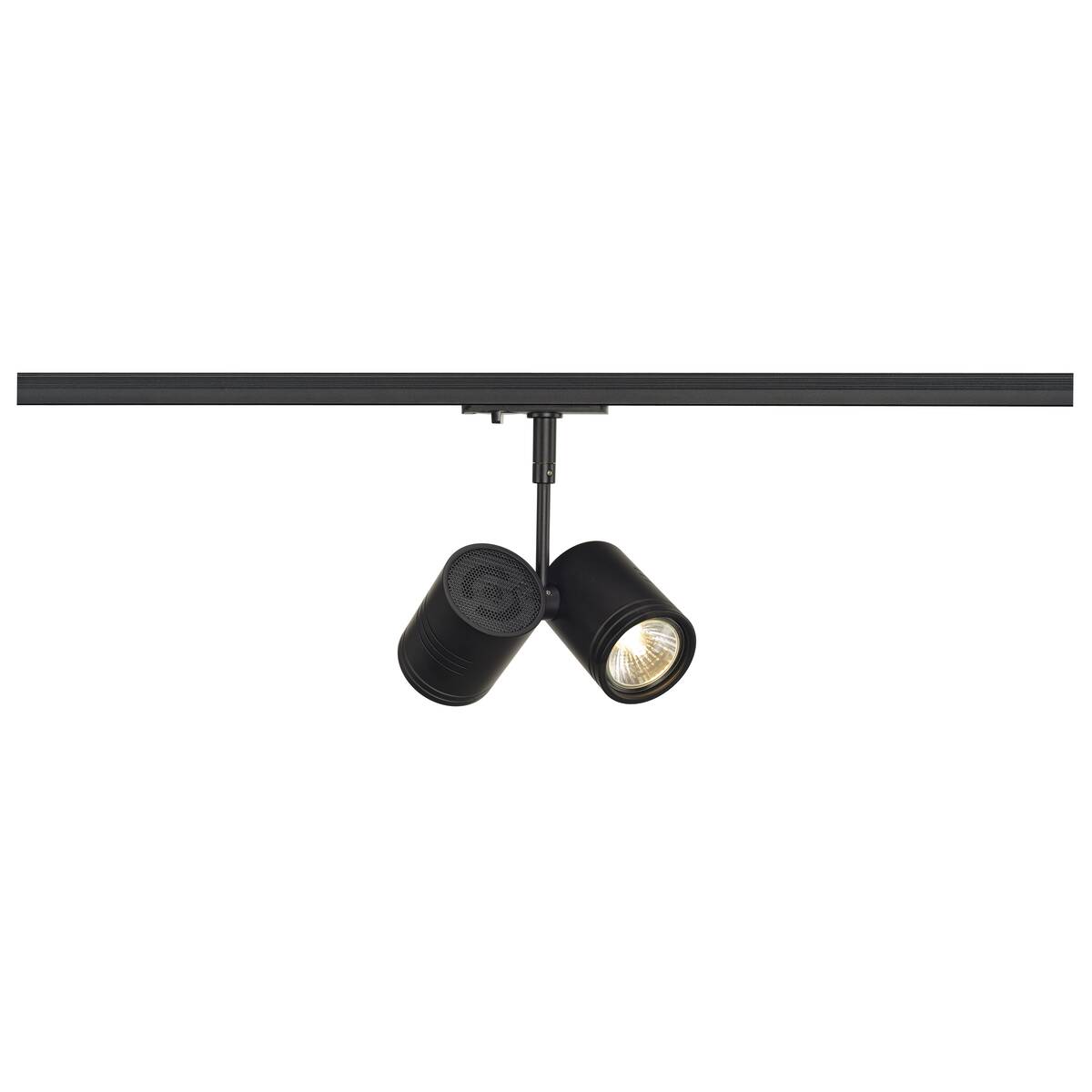 Svietidlo lištové BIMA DOUBLE 143430 max.2x50W GU10 230V IP20 čierne