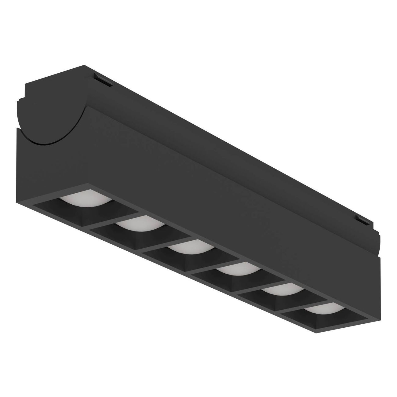 Svietidlo LED lištové TPLUS 6 LENS 901686 6W 900lm 2700-6500K 230V IP20 čierna