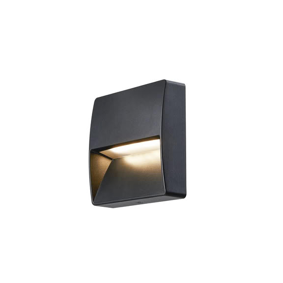 Svietidlo LED nástenné DOWNUNDER OUT 1002869 4,5W 300lm 3000K IP54 antracit