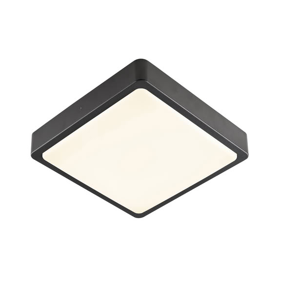 Svietidlo LED prisadené AINOS SQUARE 1003450 17W 1300lm CCT 3000/4000K 230V IP65 antracit