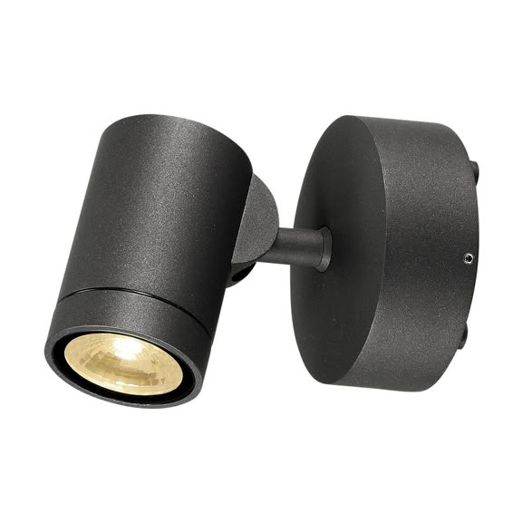 Svietidlo LED nástenné HELIA I WL 233245 6,5W 440lm 3000K 230V antracit IP65