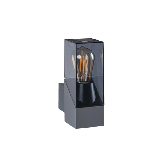 Svietidlo nástenné LAVEN EL 25 GR 36548 max.10W E27 230V IP44 grafit
