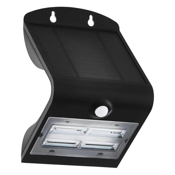 Svietidlo LED nástenné solárne so senz. LAMOZZO 900255 3,2W 440lm 3000/4000/6000K IP54