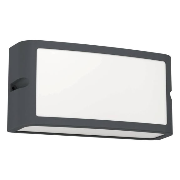 Svietidlo LED nastenné CAMARDA 900808 10,5W 1200lm 4000K 230V IP54 antracit