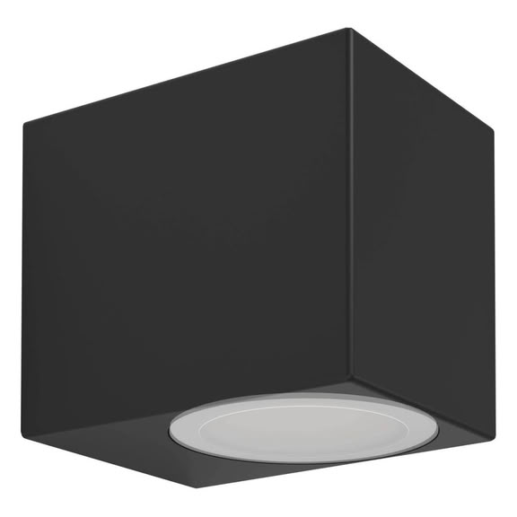 Svietidlo nastenné JABAGA 900275 max.1x4,6W GU10 230V IP44 čierna