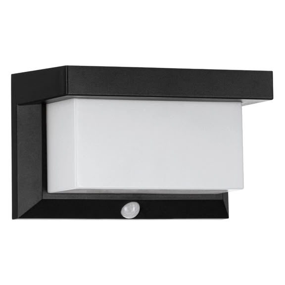 Svietidlo LED solárne so senz. UTRERA 48968 3,84W 800lm 4000K 3,7V IP44 čierna