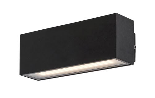 Svietidlo LED nástenné Mataro 77075 10W 720lm 4000K IP54 čierna