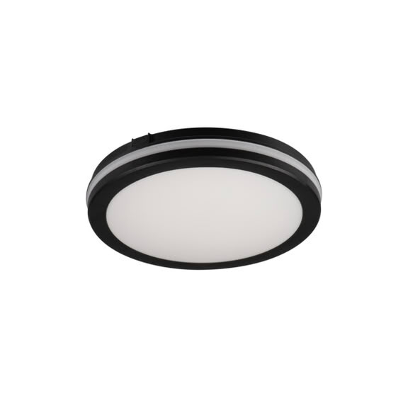 Svietidlo LED prisadené BENO ECO CCT O B 38383 20W 1600lm 3000/4000K/6500K 230V IP65 čierna