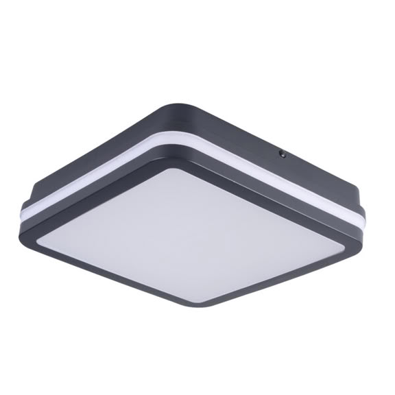 Svietidlo LED so senz. BENO CCT-L-SE G 38788 12/18W 1770lm 3000/3500/4000K 230V IP65 grafit