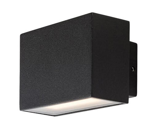 Svietidlo LED nástenné Mataro 77073 7W 430lm 4000K 230V IP54 čierna