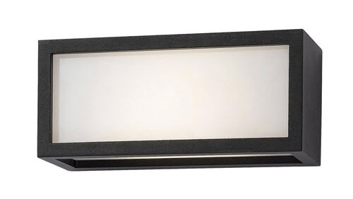 Svietidlo LED nástenné Lublin 77099 10W 480lm 4000K 230V IP54 čierna