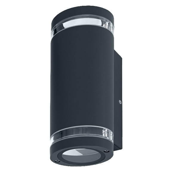 Svietidlo nástenné Endura Classic max.2x35W GU10 230V IP44 čierna