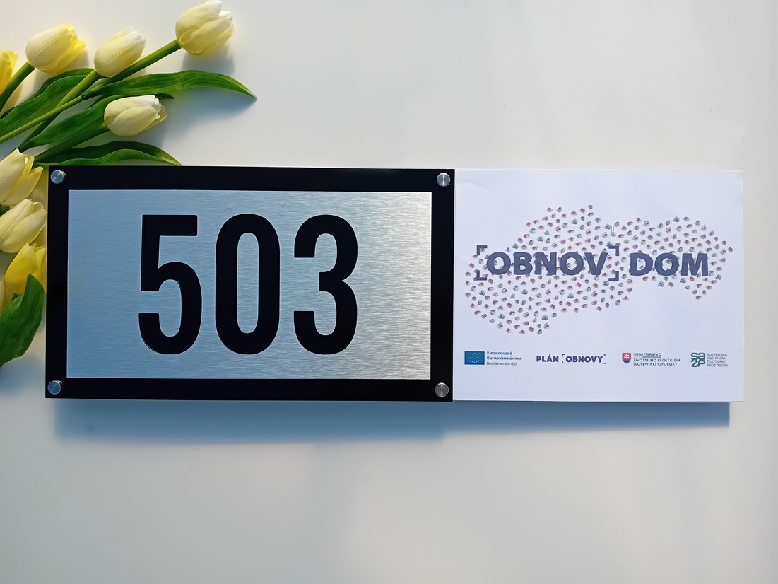 Číslo na dom: OBNOV DOM klasik