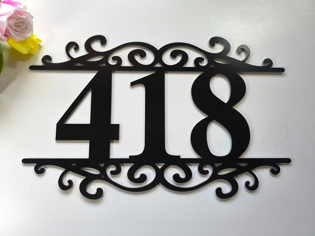 Číslo na dom: Ornament luxus