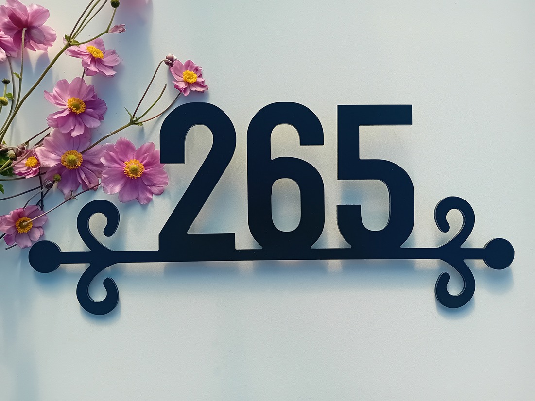 Číslo na dom: Ornament classic