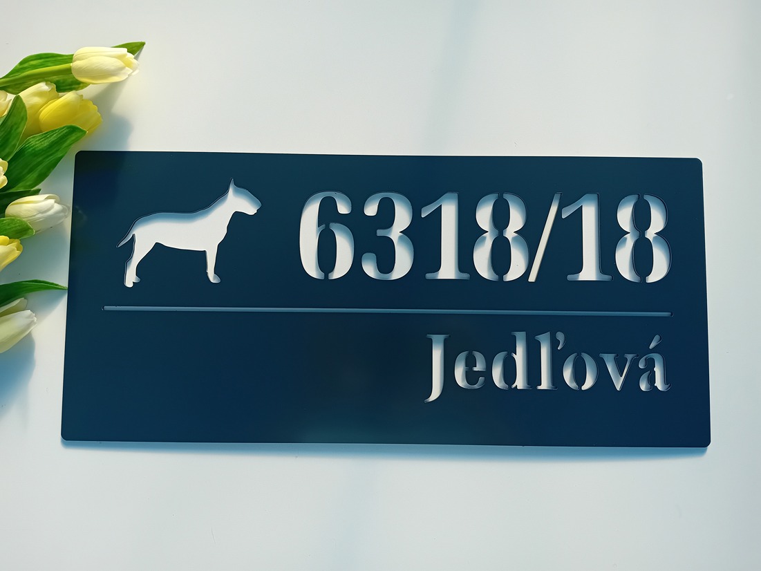 Číslo na dom: Psík podľa výberu