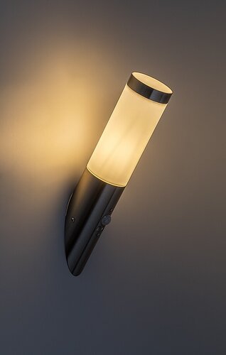 Svietidlo nástenné Inox torch 8266 max. 60W E27 230V IP44