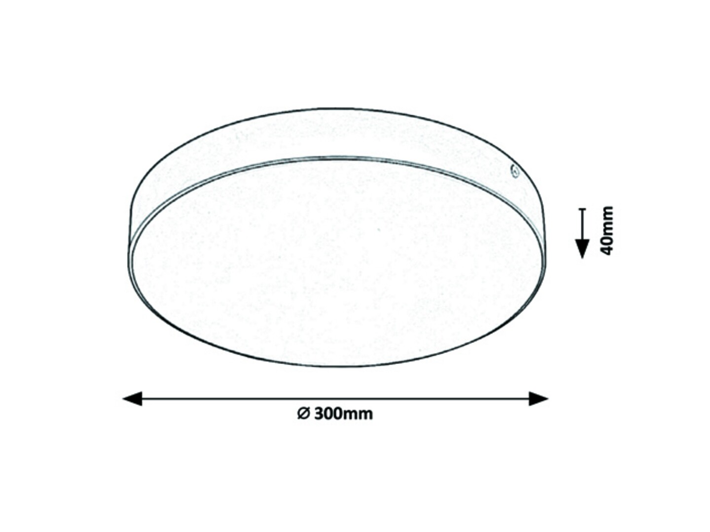 Svietidlo LED prisadené Tartu 7898 24W 2500lm 2800-4000-6000K IP44