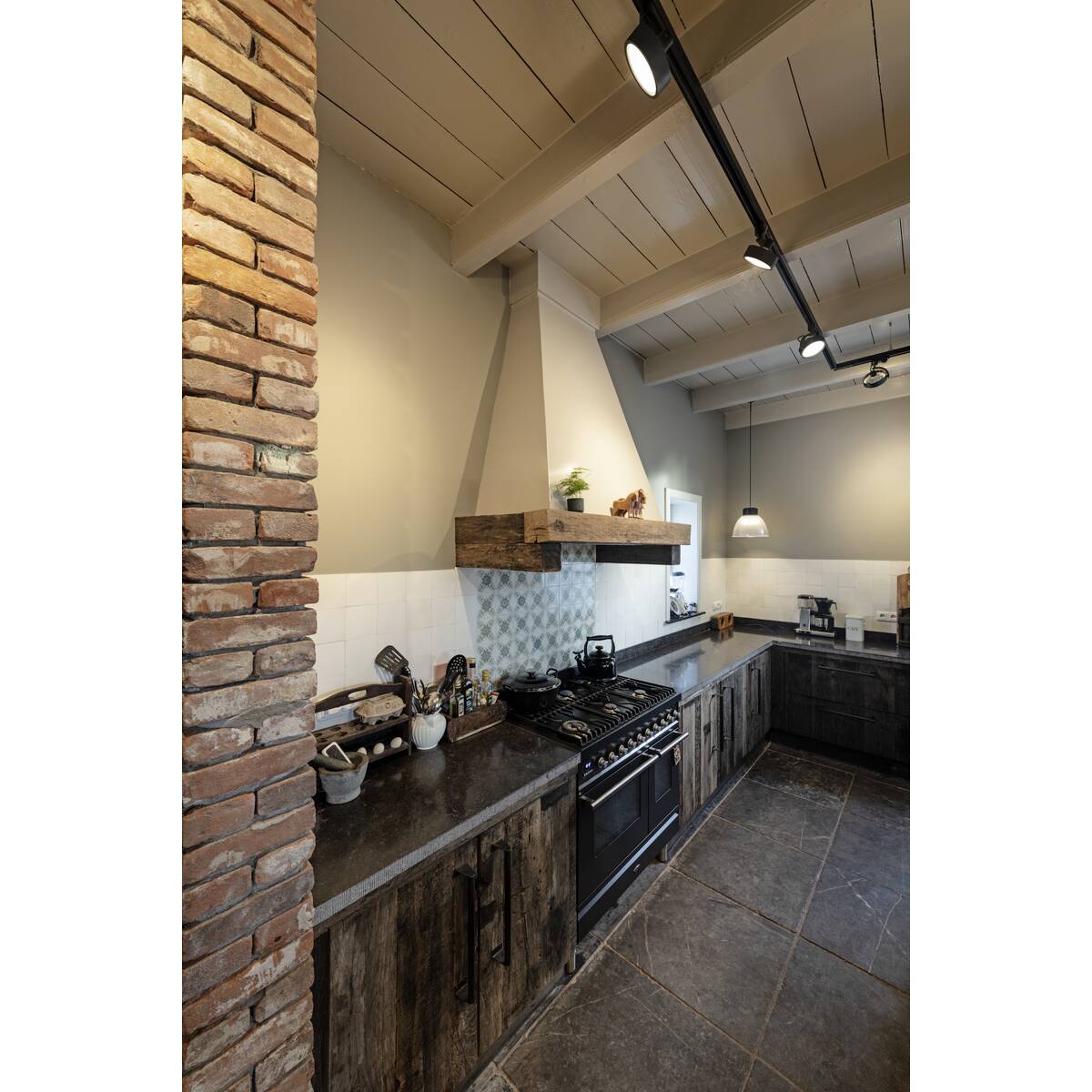 Svietidlo lištové KALU TRACK 143540 max.75W GU10 230V IP20 čierne