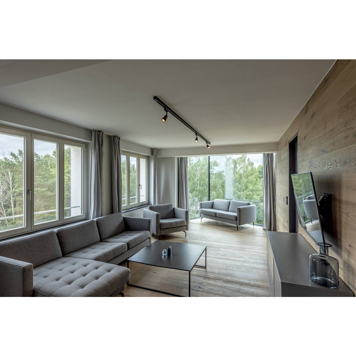 Svietidlo lištové AVO 152640 max.50W GU10 230V IP20 čierne