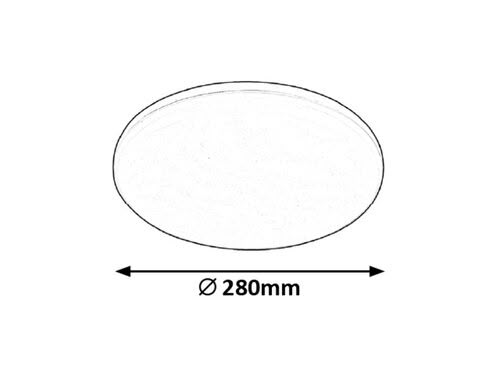 Svietidlo LED prisadené Eric 7979 24W 2160lm 4000K 230V IP64 biela