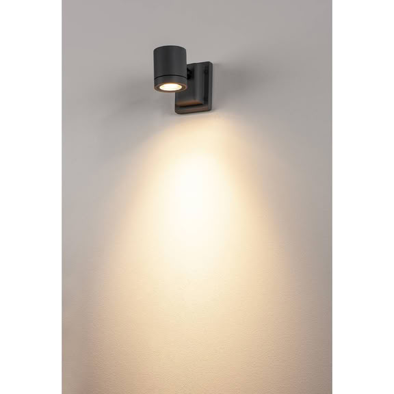 Svietidlo nastenné NEW MYRA WALL 233105 max.50W GU10 230V IP55 antracit