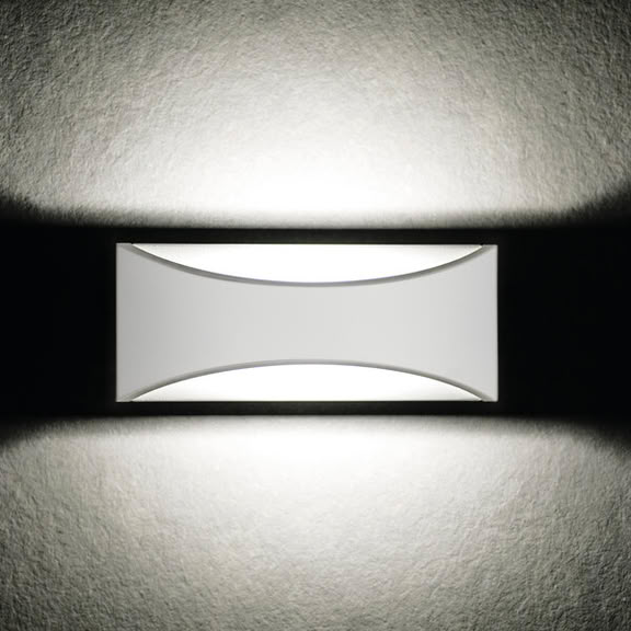 Svietidlo LED nástenné BISO 29261 8W 375lm 4000K 230V IP54 biela