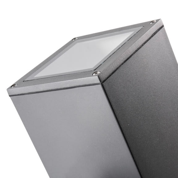 Svietidlo nástenné LART EL-160-GR 29832 max.60W E27 230V IP54 antracit