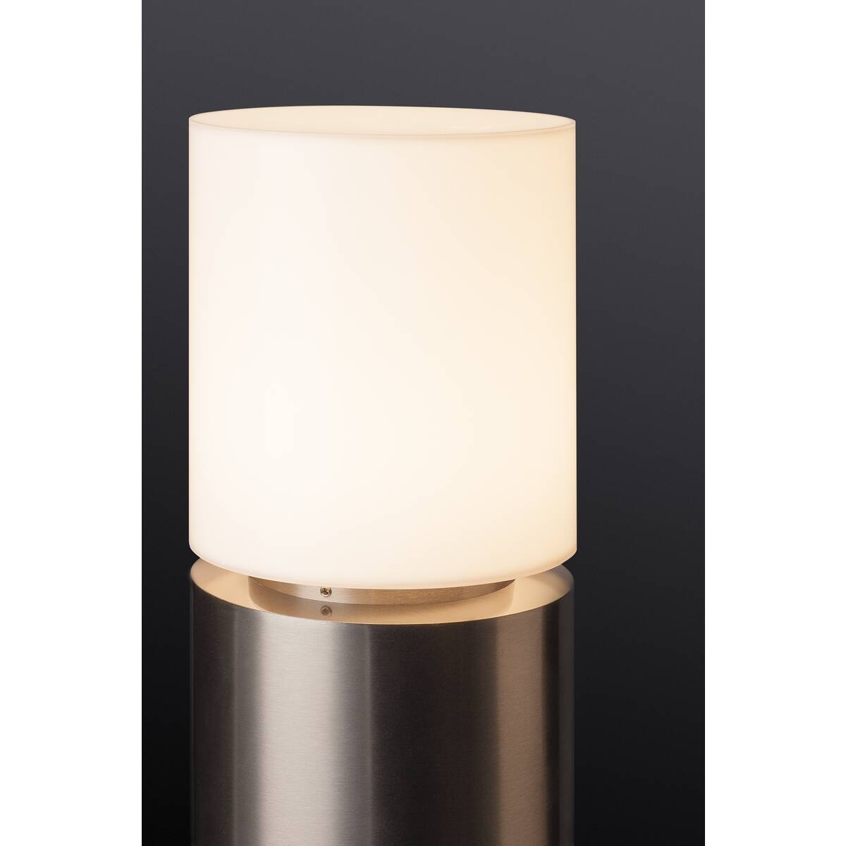 Svietidlo LED stĺpikové ROX ACRYL 60 Pole 20W E27 230V IP44 nerezová oceľ