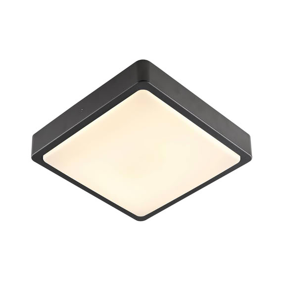 Svietidlo LED prisadené AINOS SQUARE 1003450 17W 1300lm CCT 3000/4000K 230V IP65 antracit