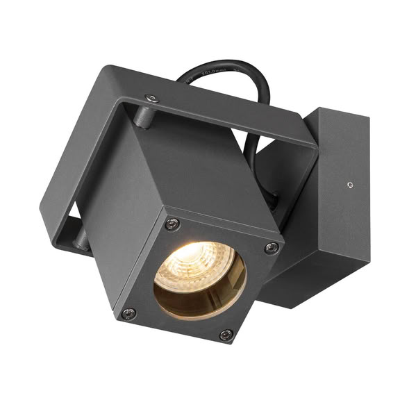 Svietidlo nástenné THEO BRACKET CW QPAR51 1004653 7W GU10 230V IP65 antracit