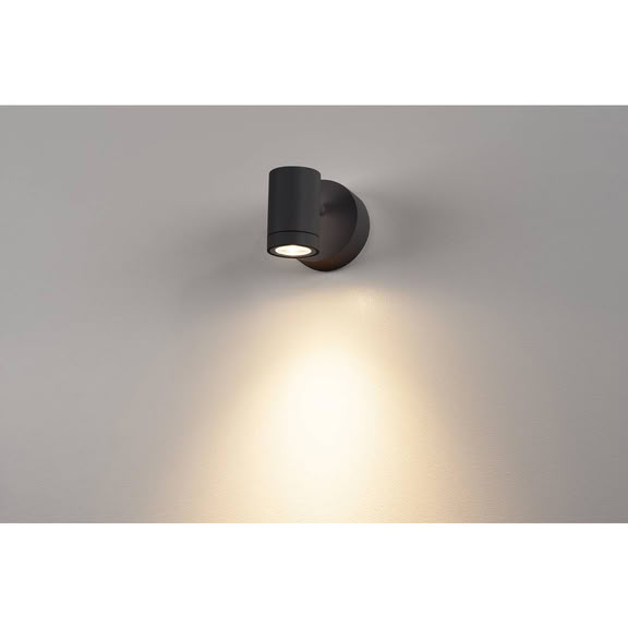 Svietidlo LED nástenné HELIA I WL 233245 6,5W 440lm 3000K 230V antracit IP65