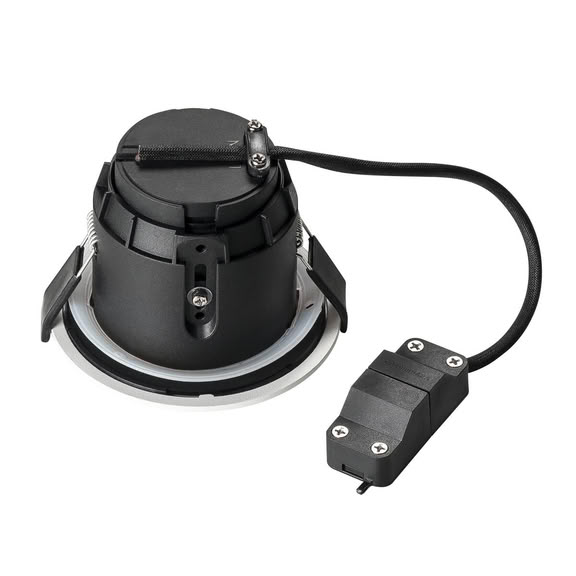 Svietidlo bodové VARU QPAR51 DL 1001931 5W LED GU10 230V IP65 čierna/biela