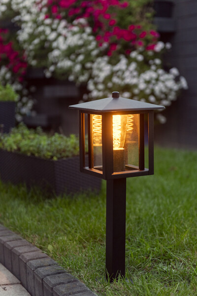 Svietidlo stĺpikové SELTO 50 B 36556 max.15W E27 230V IP44 čierna