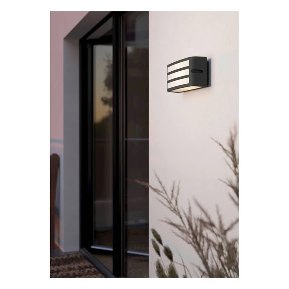 Svietidlo nástenné CAMARDA 900811 max.40W E27 230V IP54 antracit