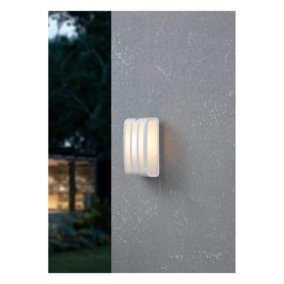 Svietidlo nastenné CAMARDA 900809 max.40W E27 230V IP54 biela
