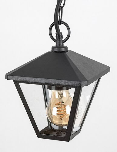 Svietidlo závesné Paravento 7149 max.40W E27 230V IP44 čierna