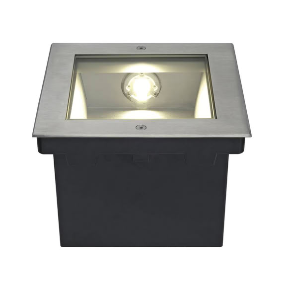 Svietidlo LED zemné DASAR 255 34W 1620lm 3000K IP67 hliník/nerezová oceľ