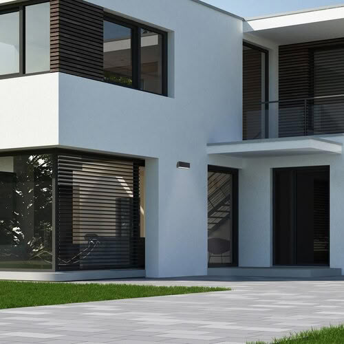 Svietidlo LED nástenné Mataro 77075 10W 720lm 4000K IP54 čierna