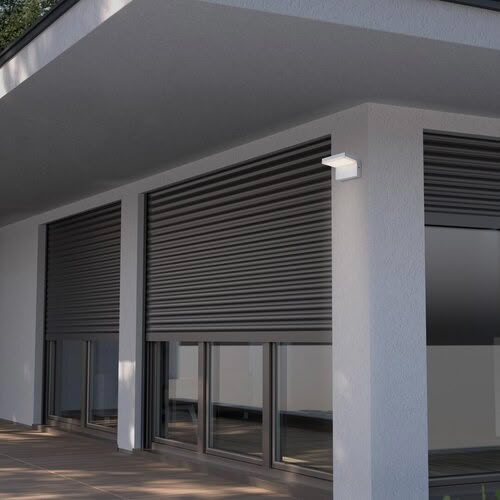 Svietidlo LED nástenné Zaragoza 77092 10W 560lm 4000K 230V IP54 čierna