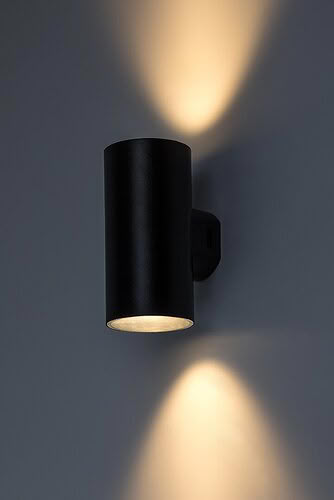 Svietidlo LED nástenné Urfa 77155 18W 1800lm 2700/4000/6500K 230V IP65 čierna