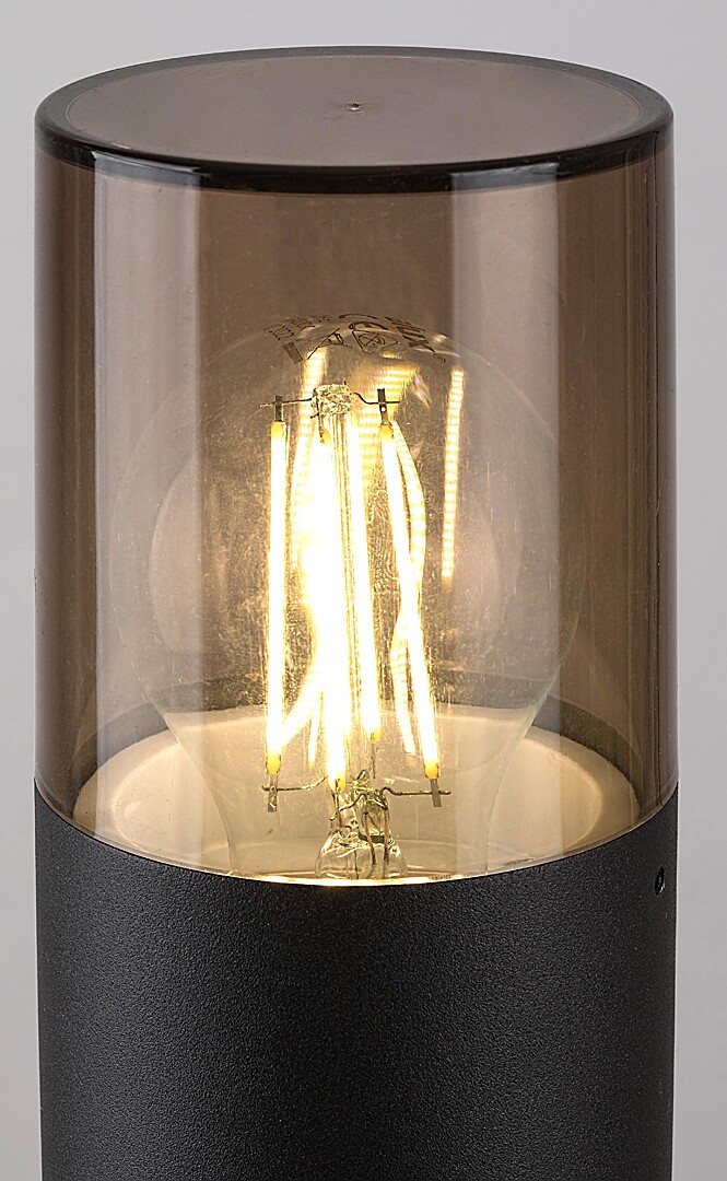 Svietidlo stĺpikové Teplice 7159 max.12W E27 230V IP44 čierna
