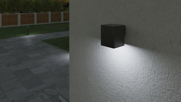 Svietidlo nástenné GORI EL 135 D 29000 max.35W GU10 230V IP44 antracit