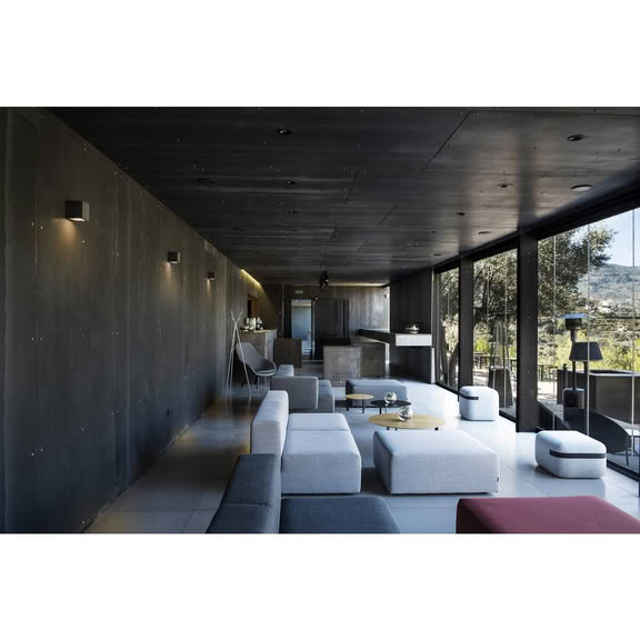 Svietidlo nástenné SITRA CUBE 232535 max.9W GX53 230V P44 antracit