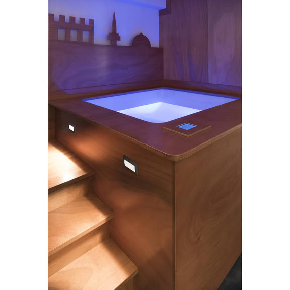 Svietidlo LED schodiskové DOWNUNDER OUT 233625 3,3W 85lm 3000K 230V IP55 antracit