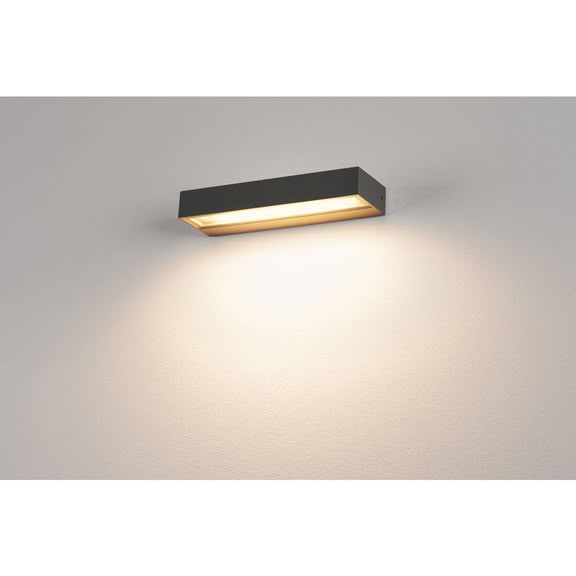 Svietidlo LED nástenné PEMA WL 1002069 7,7W 450lm 3000K 110° 230V IP54 antracit